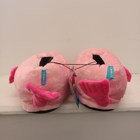 Coddies Pink Blobfish Plush Unisex Slippers Size Medium - Picture 12 of 13